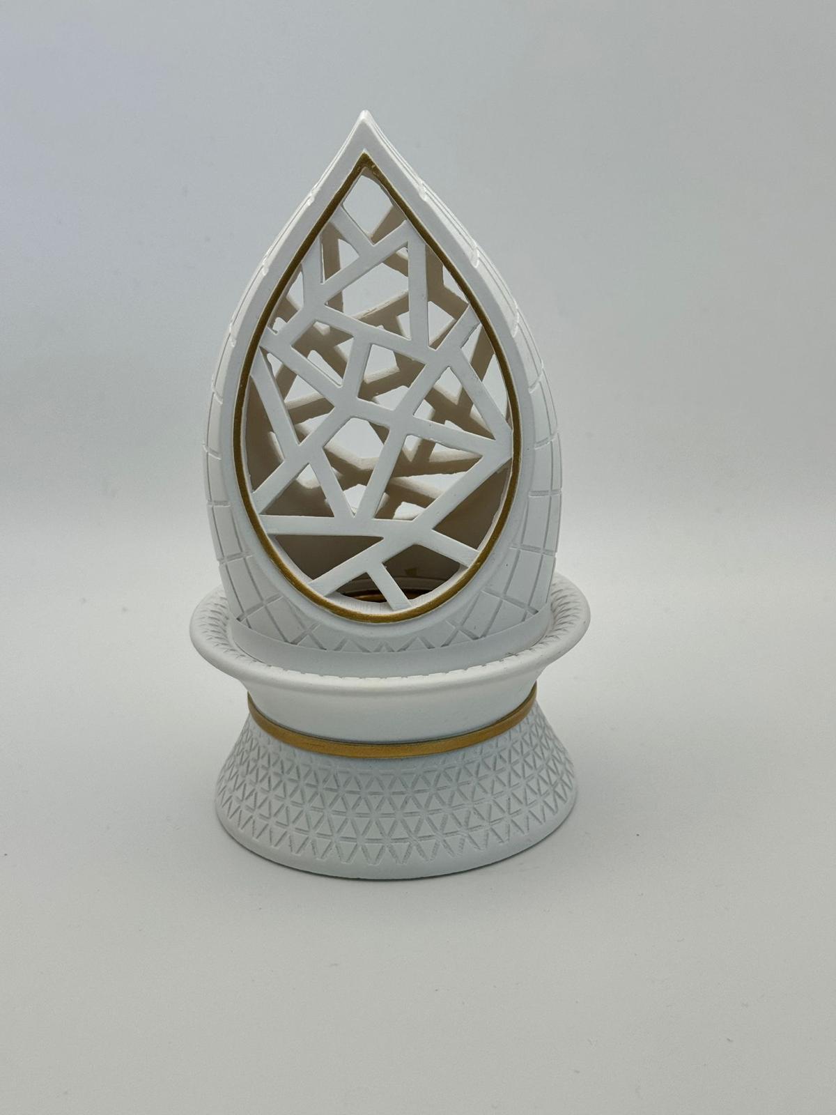 Wooden Bakhoor Burner Leaf