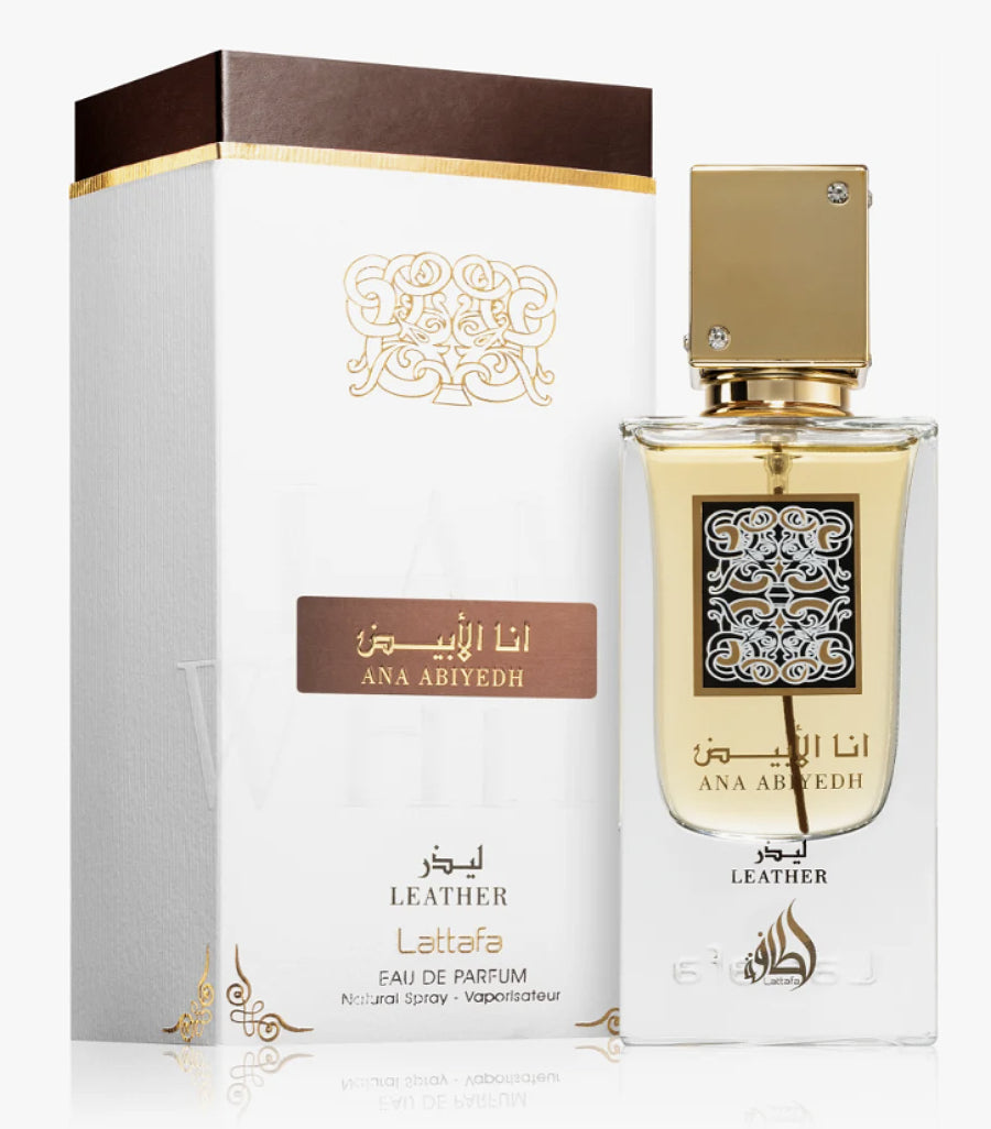 Ana Abiyedh Leather EDP 60ml by Lattafa