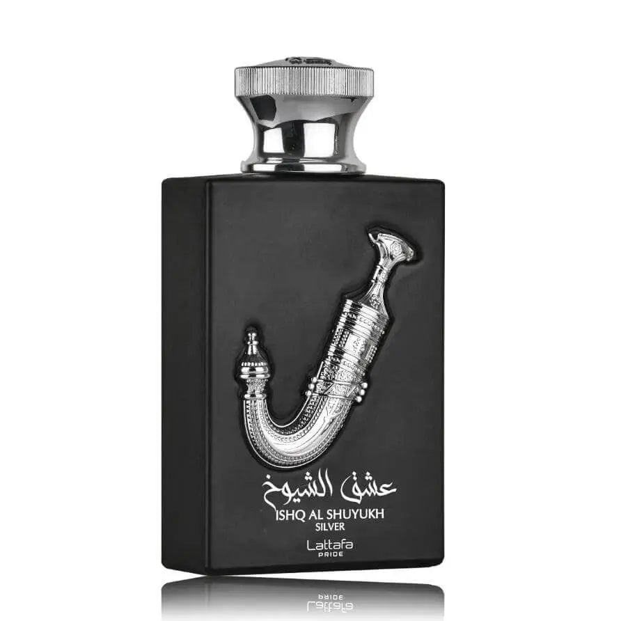 Ishq Al Shuyukh Silver EDP 100ml by Lattafal 