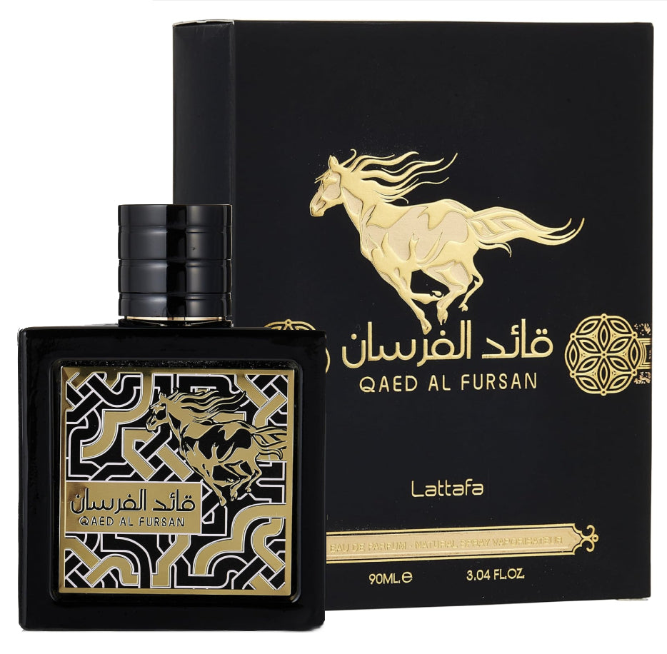 Qaed Al Fursan black EDP 90ml by Lattafa